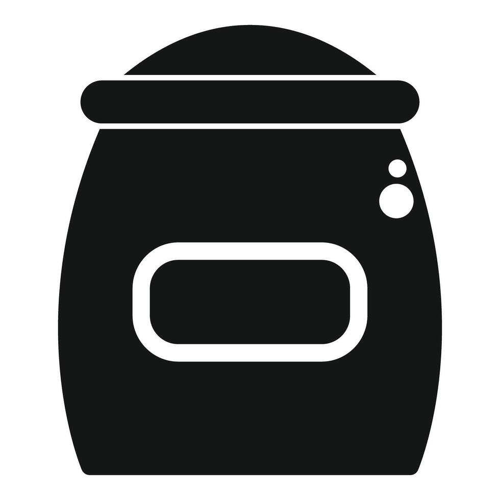 This is a modern bread maker baking bread vector