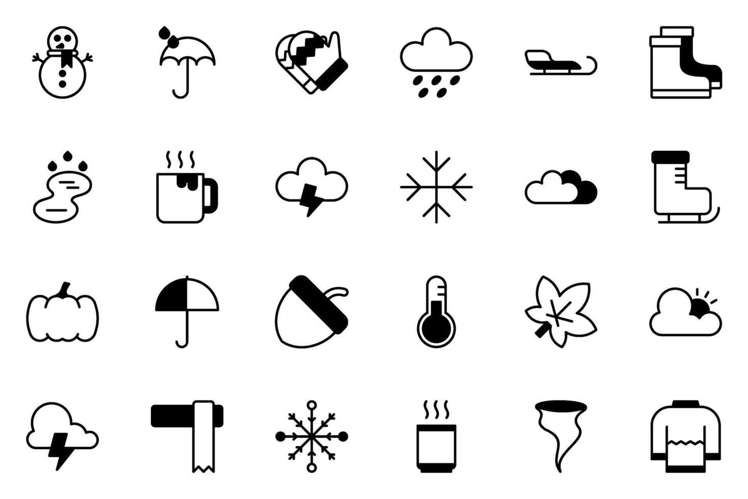 icon symbol template collection vector