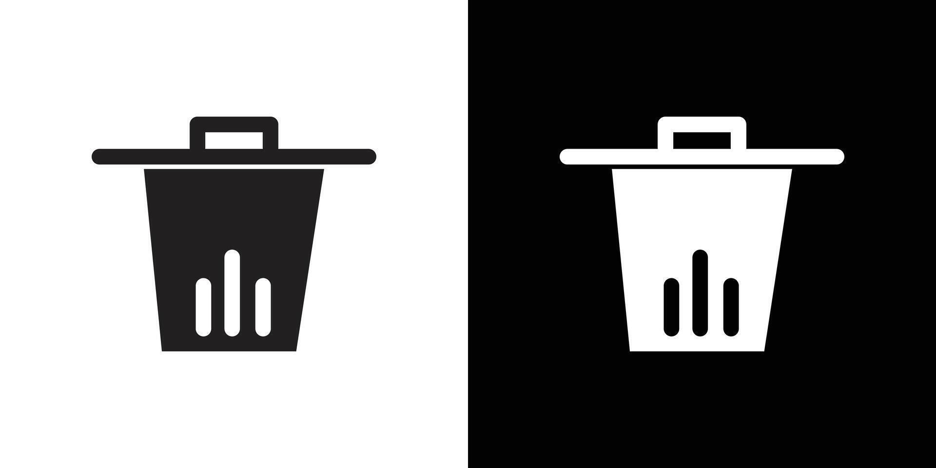 Basket icon design simple symbol vector