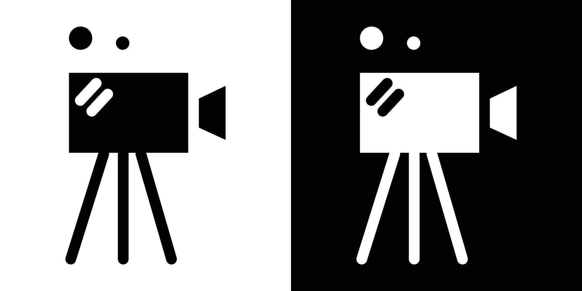 Camera icon design simple symbol vector