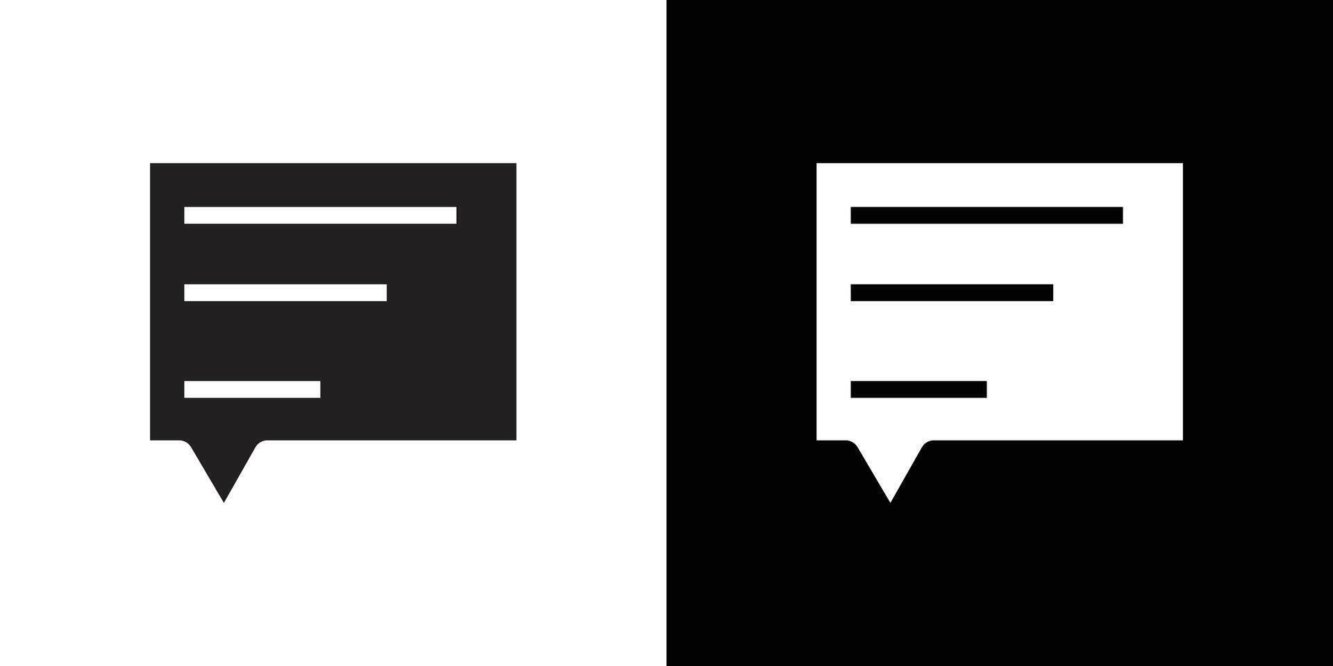 Comment icon simple symbol vector