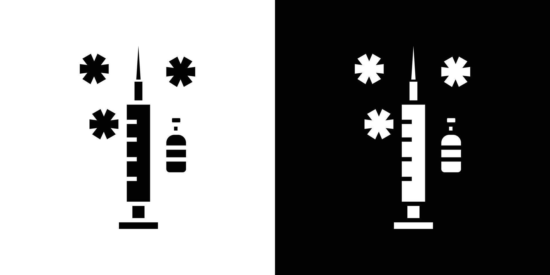covid 19 vaccine icon simple symbol vector