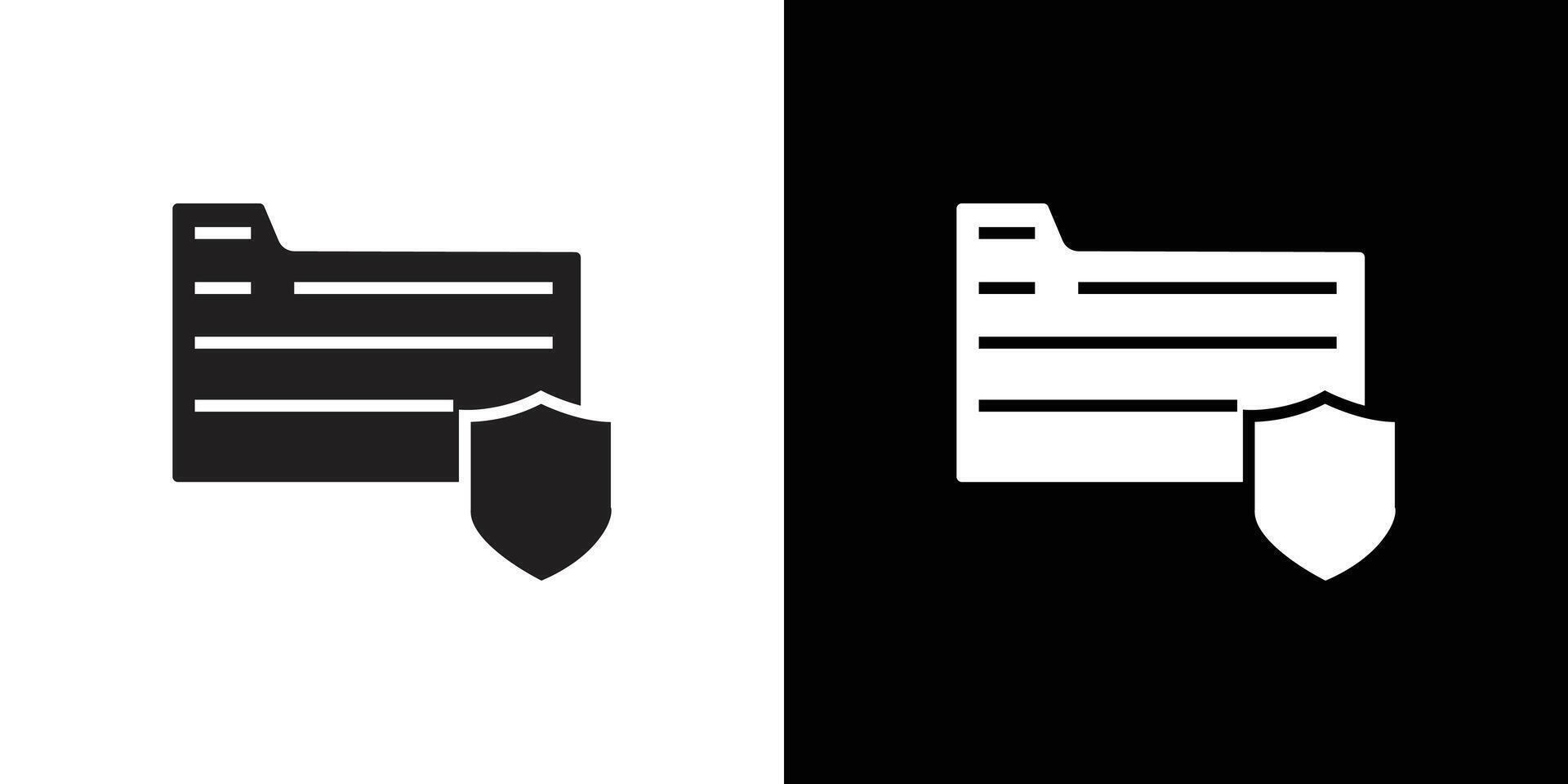 data protection icon simple symbol vector