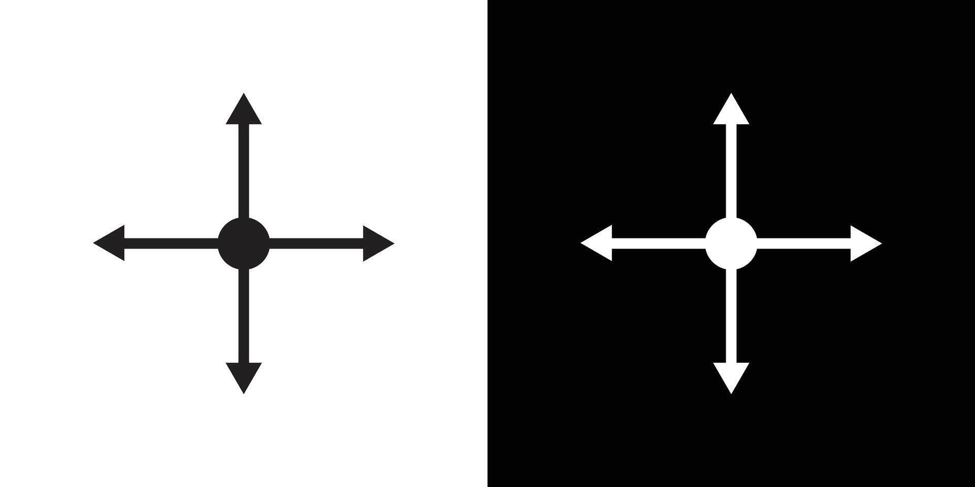Cursor move icon simple symbol vector