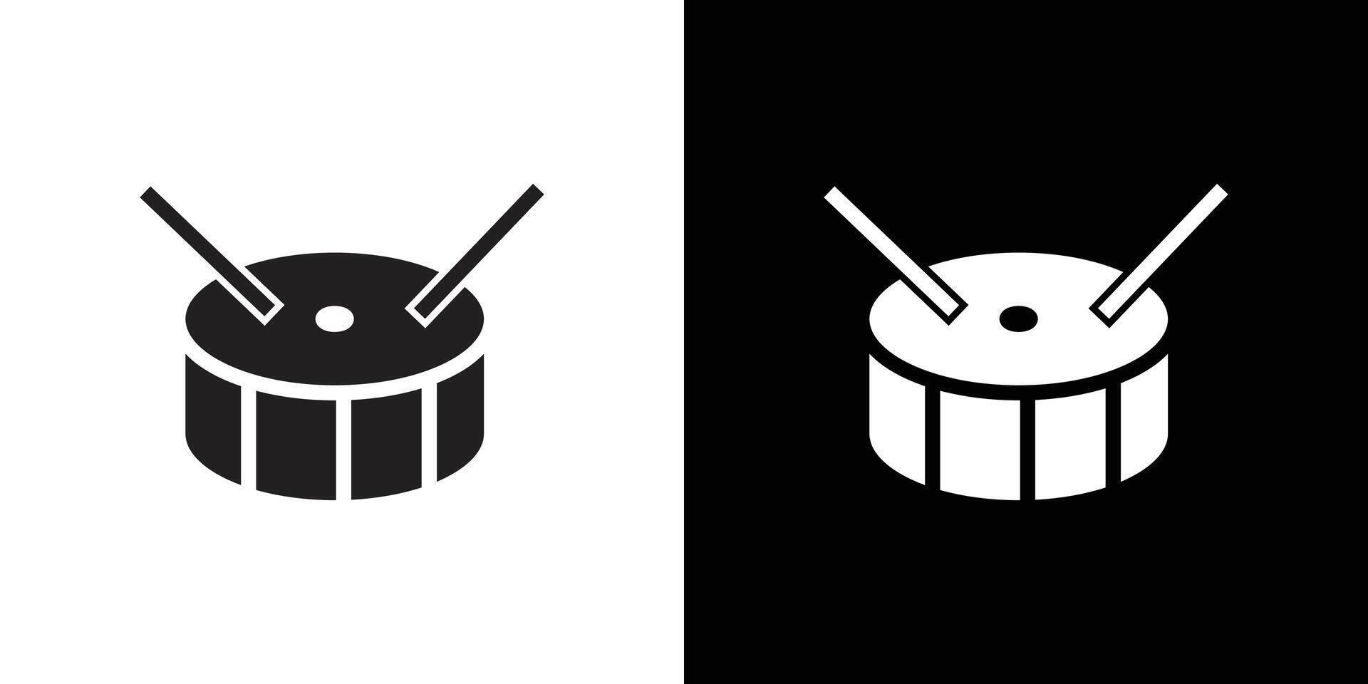 drums icon simple symbol vector