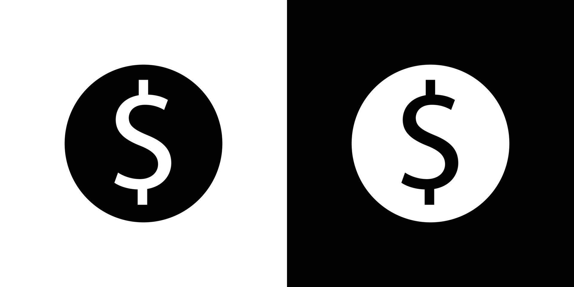 Doller Sign icon design simple symbol vector