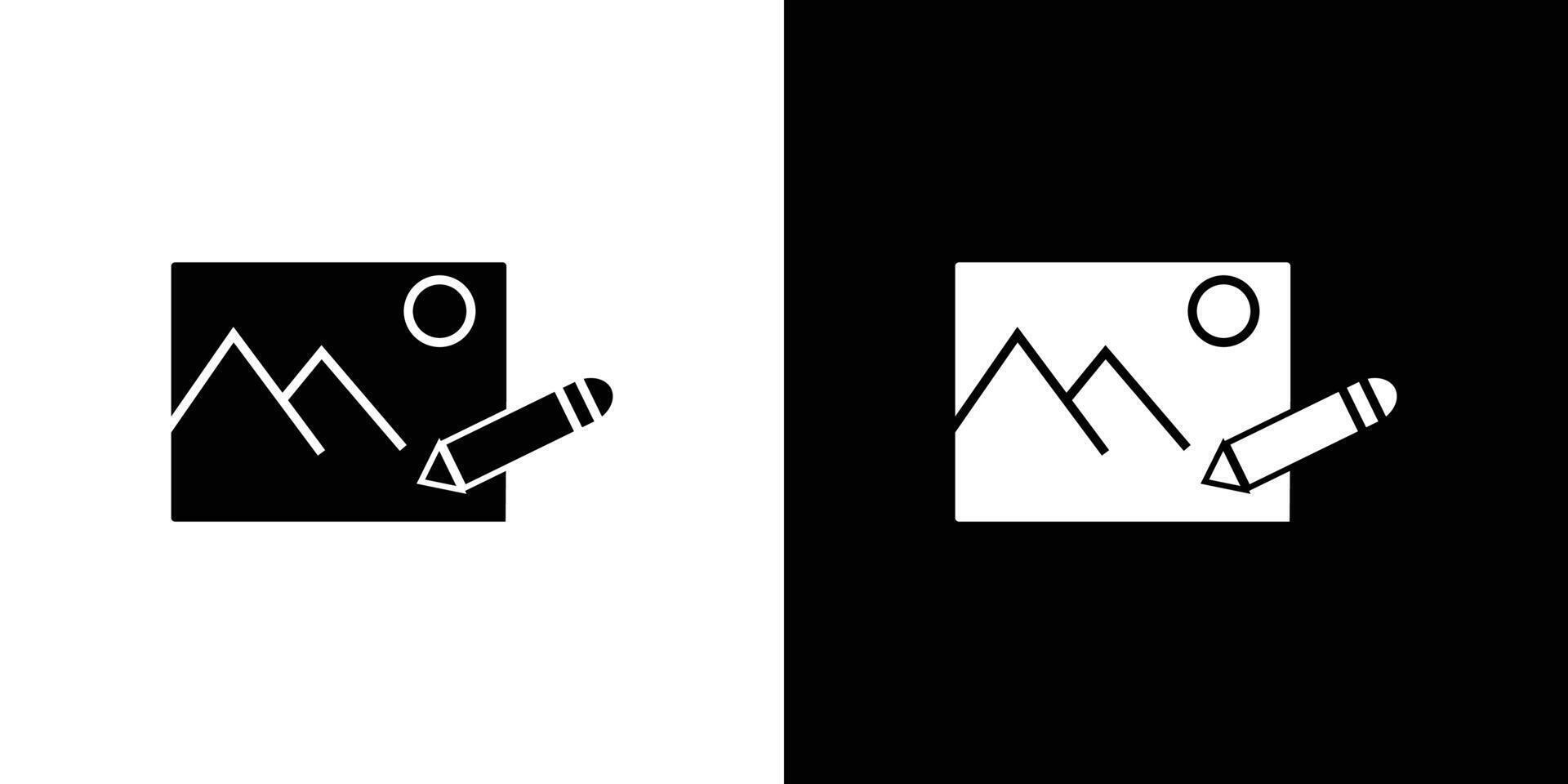 edit image icon - Copy vector