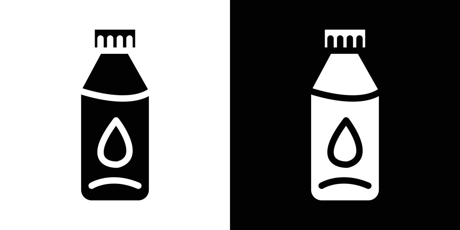 Milk Bottle icon design simple symbol vector