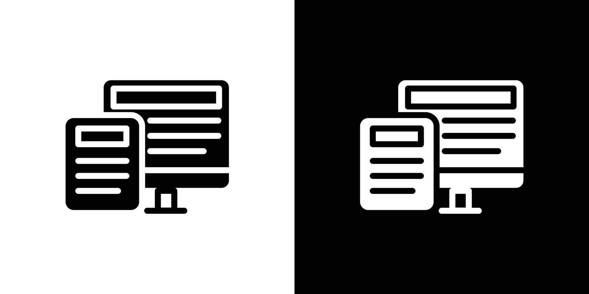 Responsive Design icon design simple symbol vector