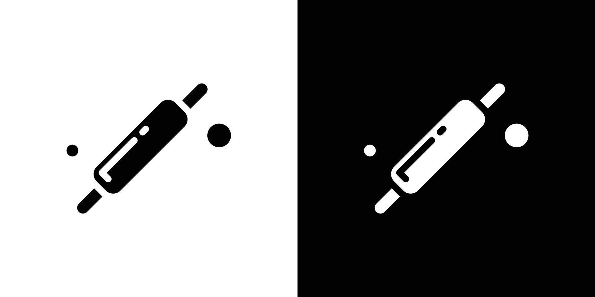 Rolling Pin icon design simple symbol vector