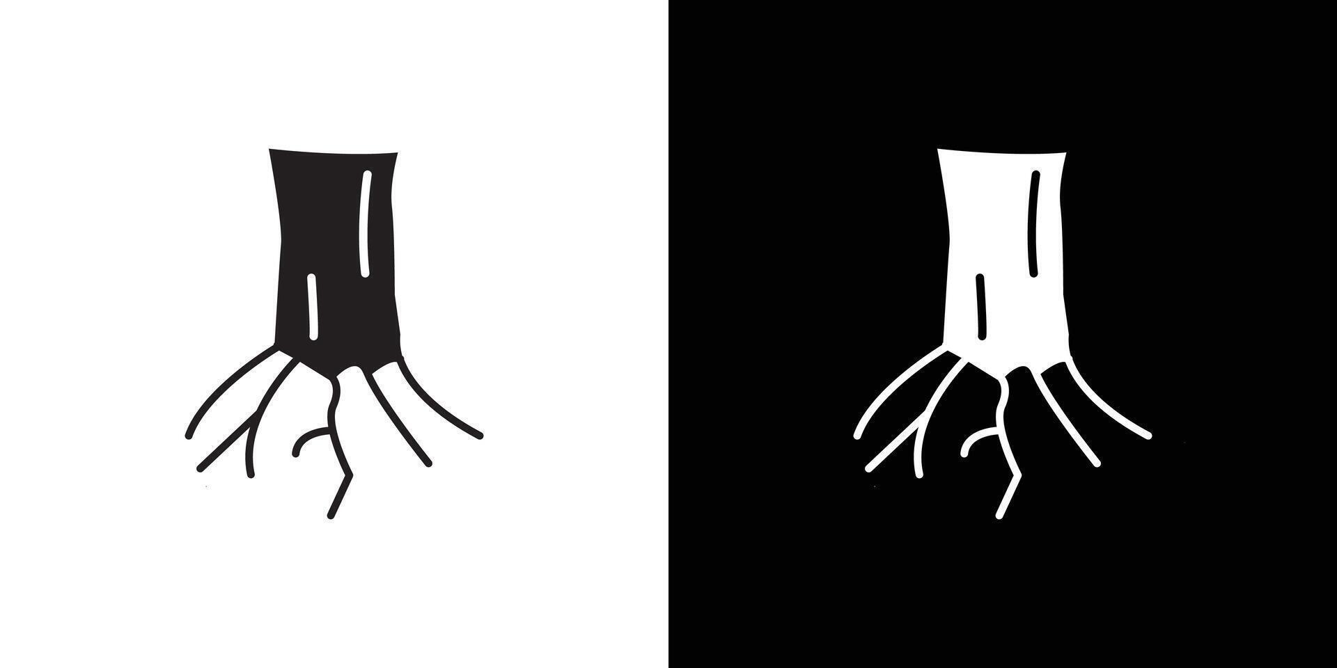 rubber roots icon simple symbol vector