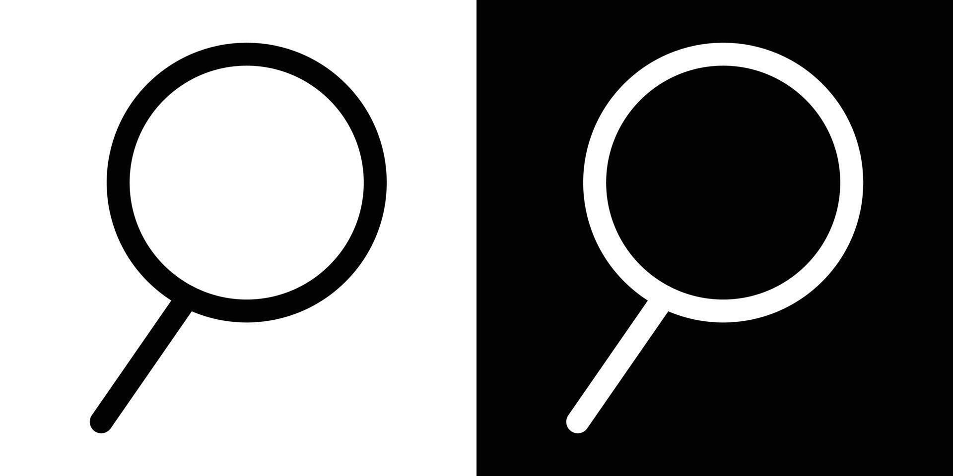 Search icon design simple symbol vector