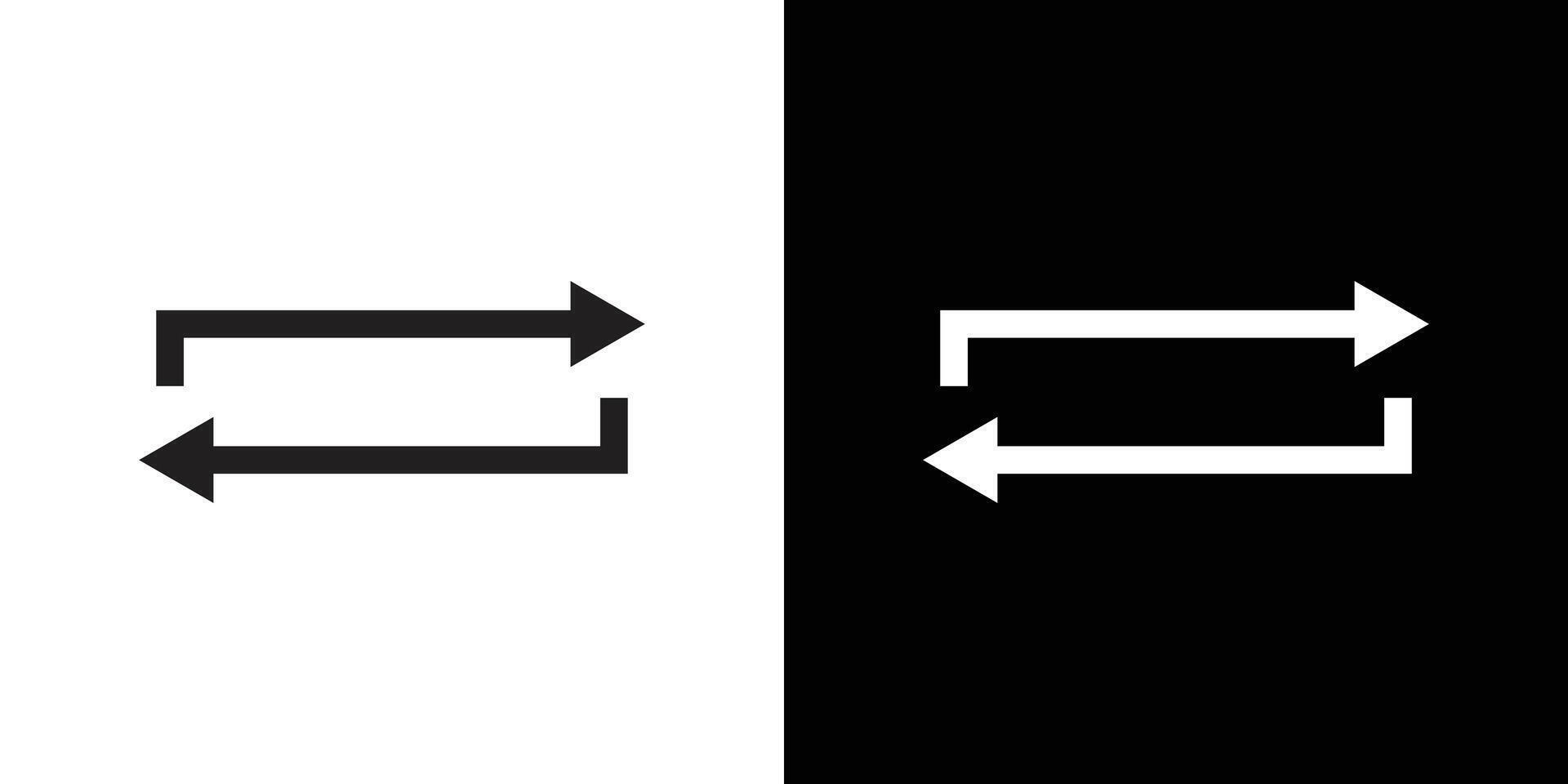 swap Icon simple symbol vector