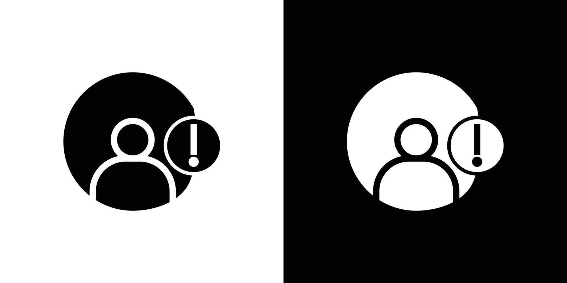User information icon simple symbol vector