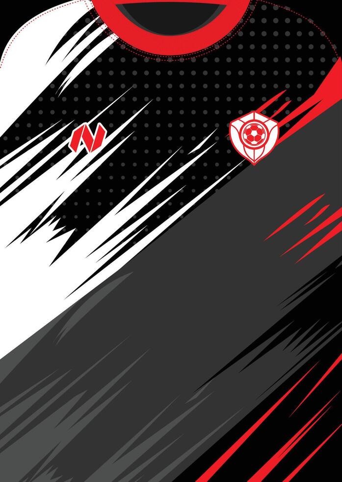 Background for volleyball team jersey vector