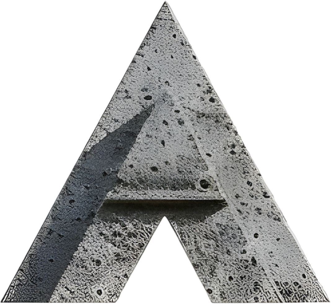 piramid concrete sculpture png