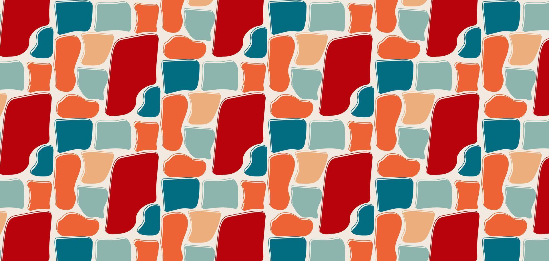 Gravel seamless pattern. Pastel boho background in minimalist. Suit for presentation, backgrounds, wallpapers, textile, and fashion. illustration. vector