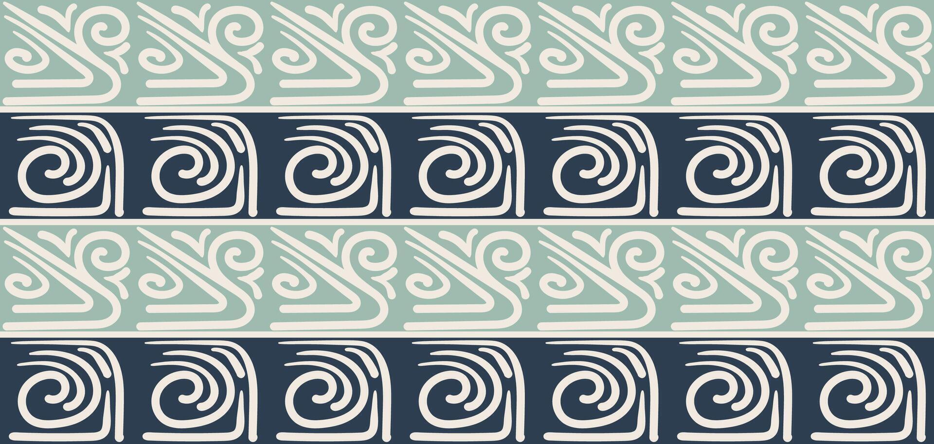 Oriental vintage floral seamless pattern. Pastel boho background in minimalist for presentation, backgrounds, wallpapers, textile, and fashion. vector