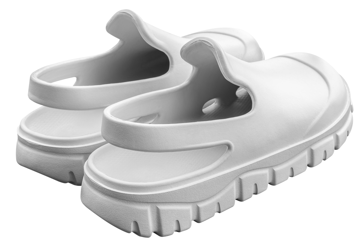 White slipper shoes png