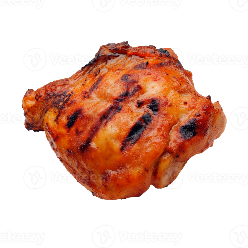 Roast pork knuckle isolated on transparent background. png