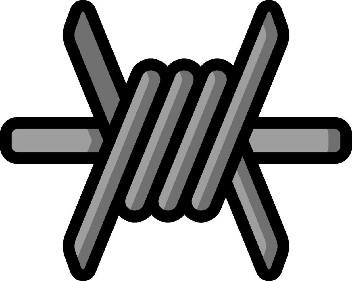 barbed wire illustration design vector