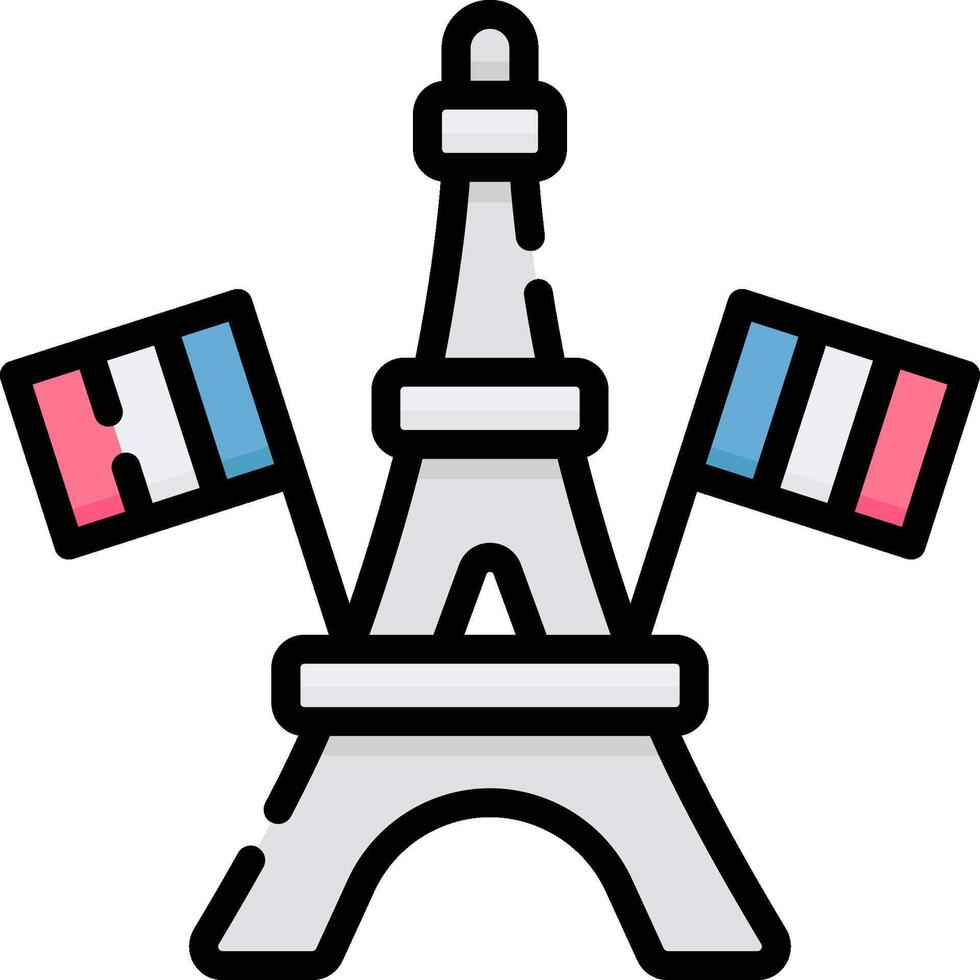 bastille day illustration design vector