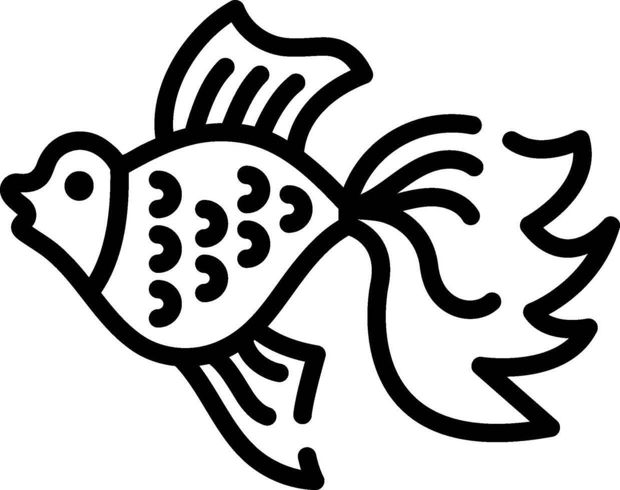 fish illustration design vector