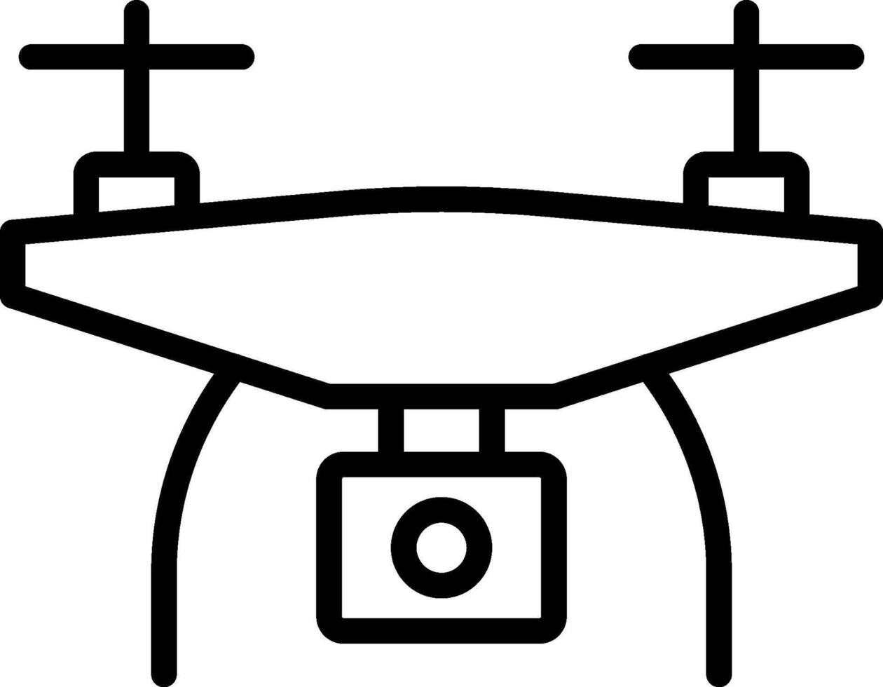 camera drone illustration design vector