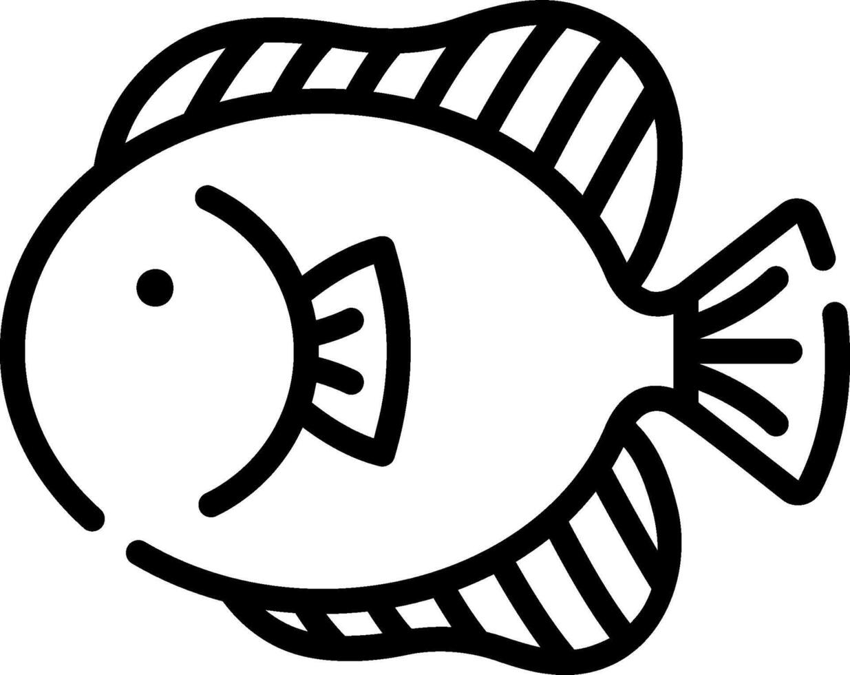 fish illustration design vector