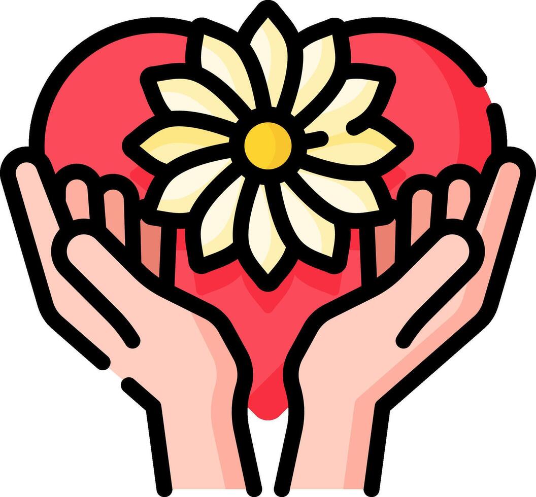 compassion illustration design vector