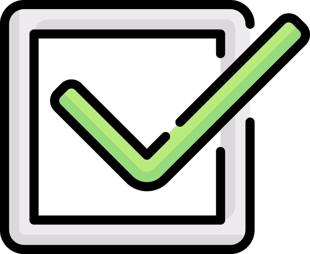 checkmark illustration design vector