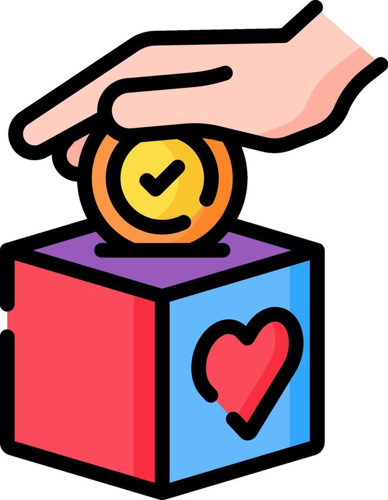 charity illustration design vector