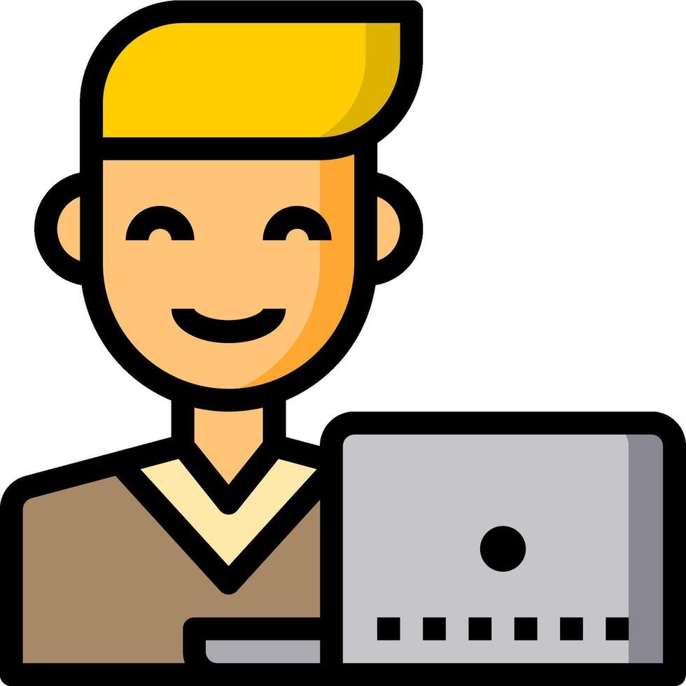 boy illustration design vector