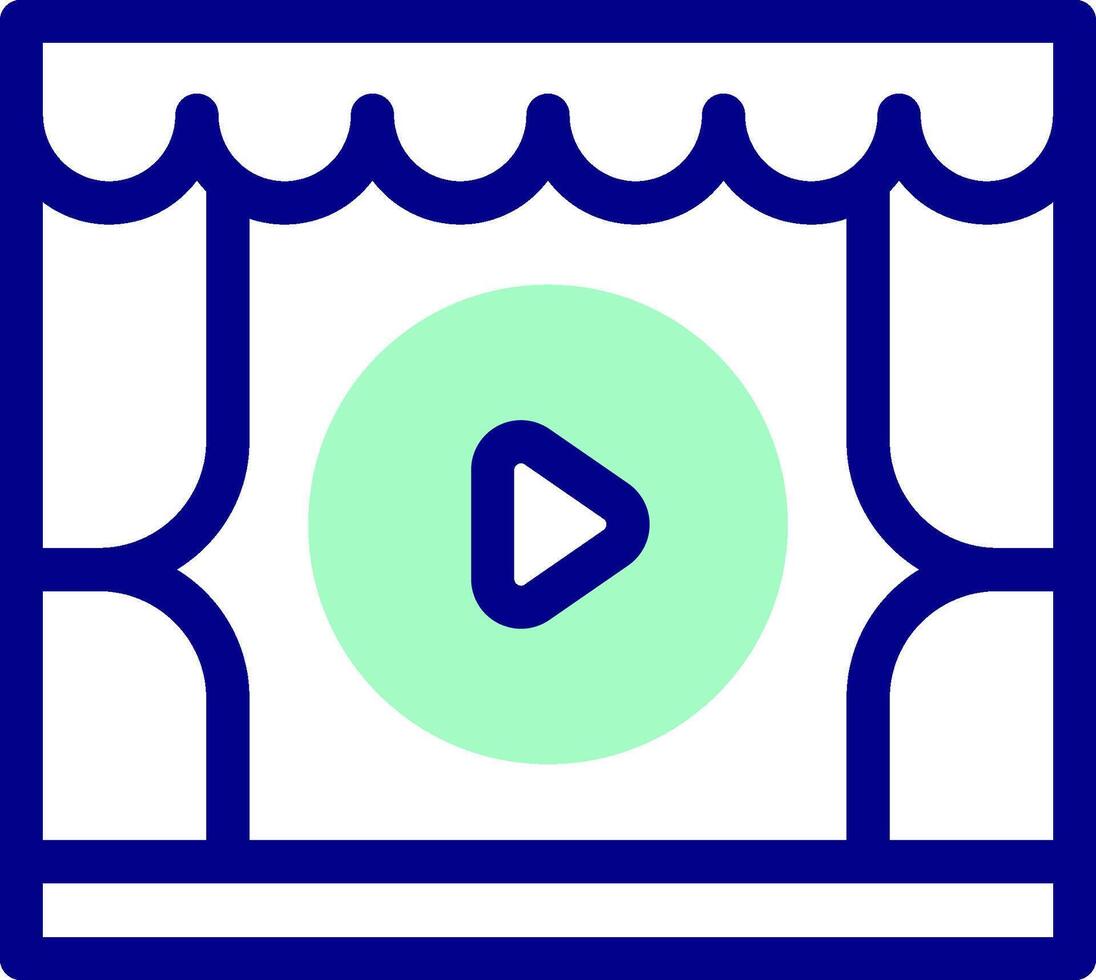 cinema illustration design vector