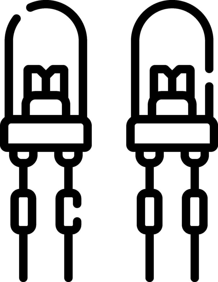 diode illustration design vector