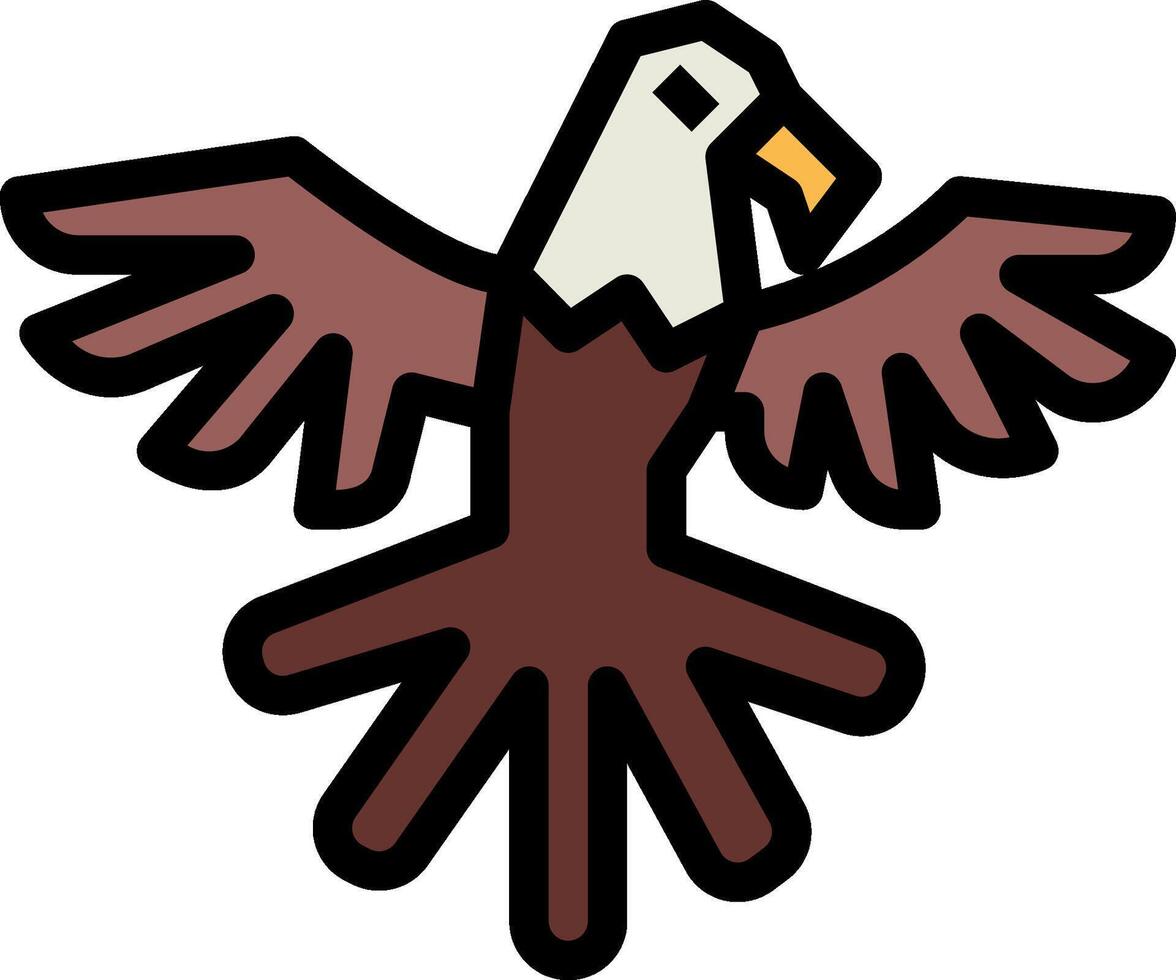 eagle illustration design vector