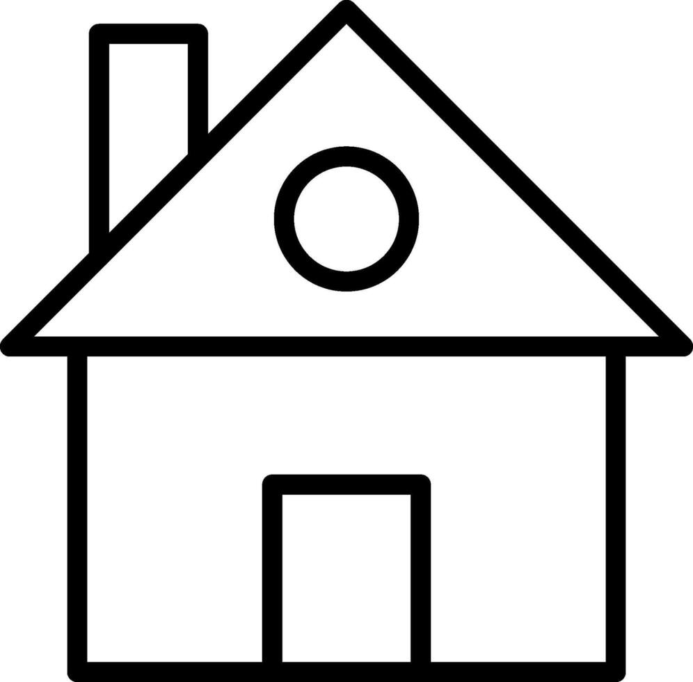 house illustration design vector