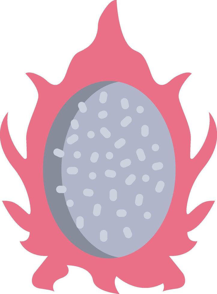 dragon fruit illustration design vector