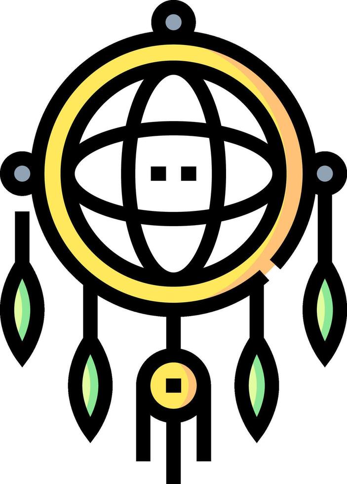 dreamcatcher illustration design vector