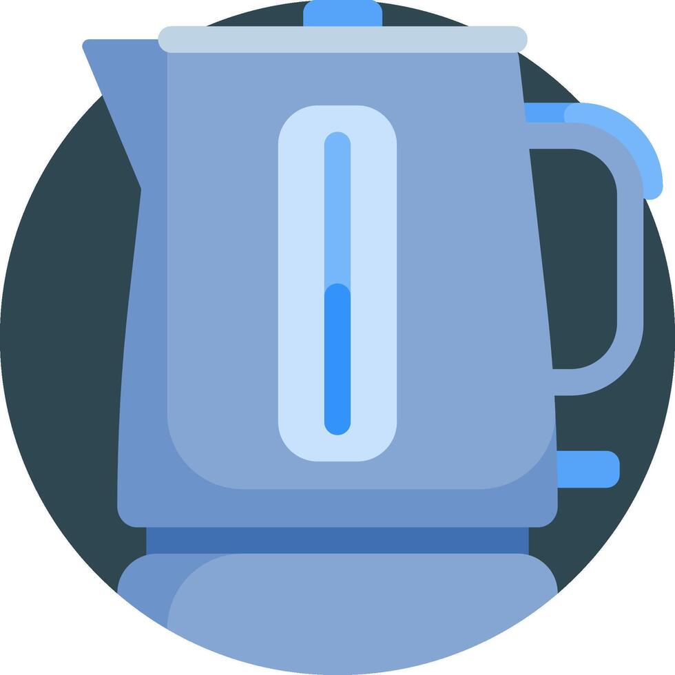 electric teapot illustration design vector
