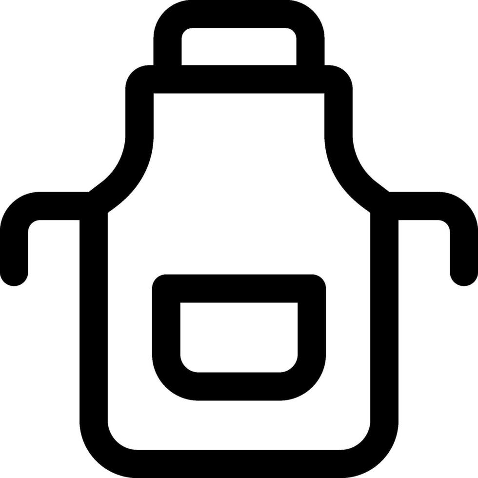 apron illustration design vector