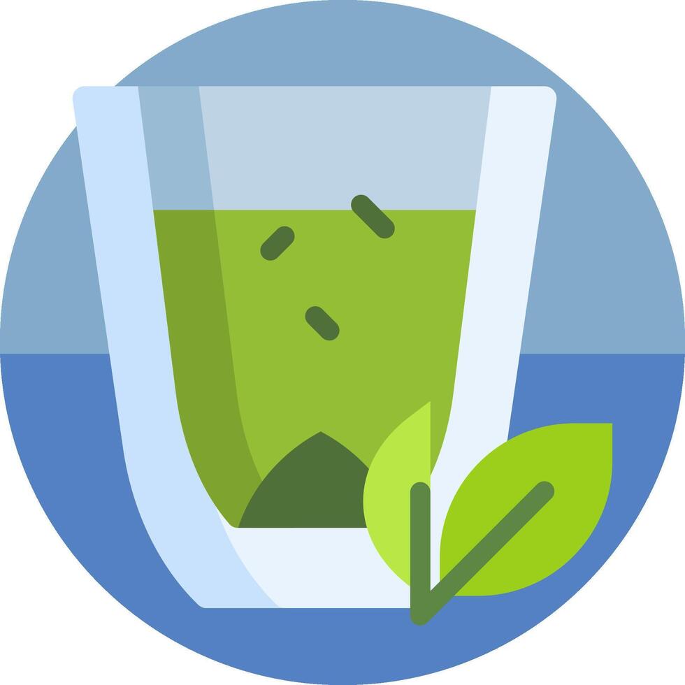 green tea illustration design vector