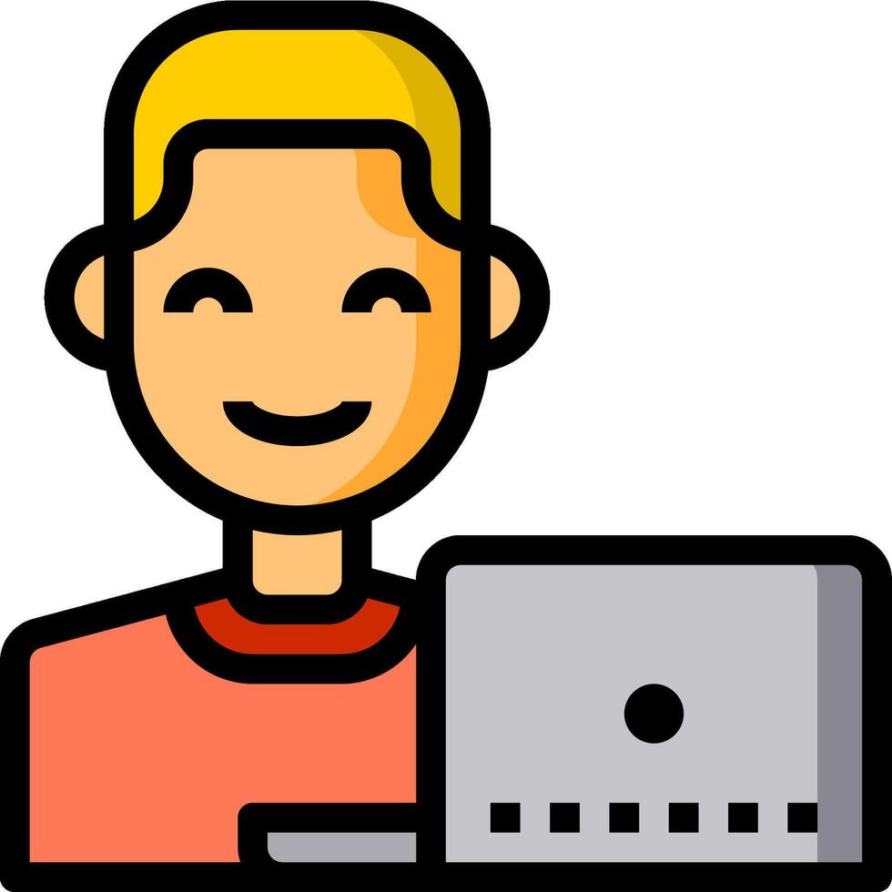 boy illustration design vector