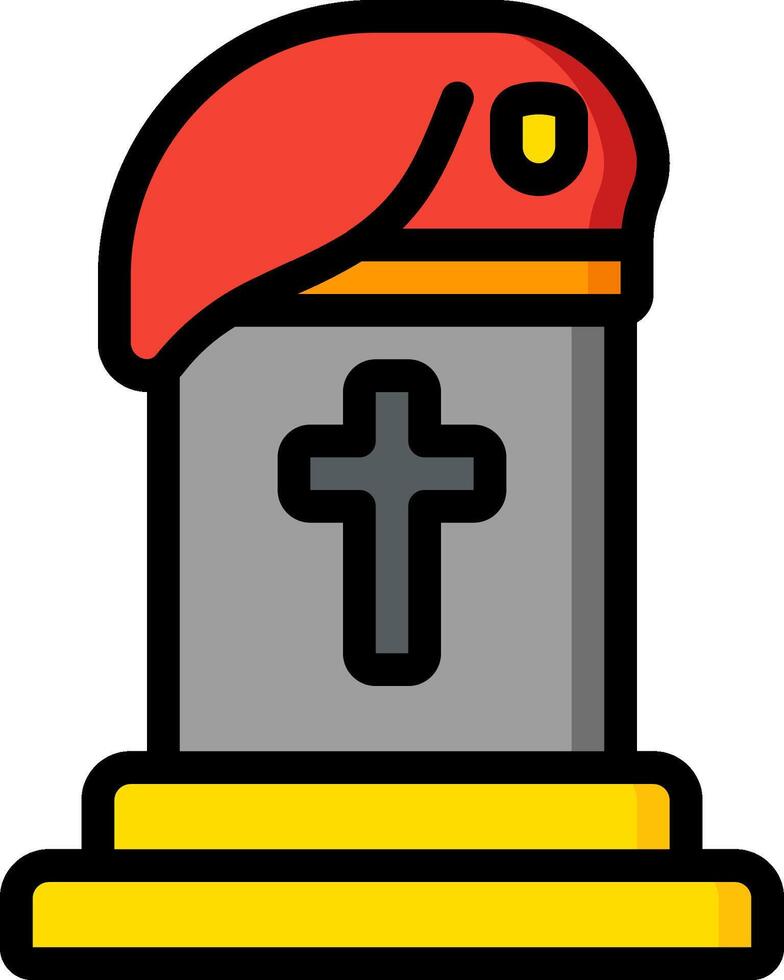 grave illustration design vector