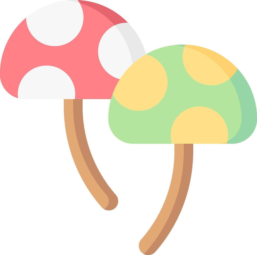hallucinogen illustration design vector