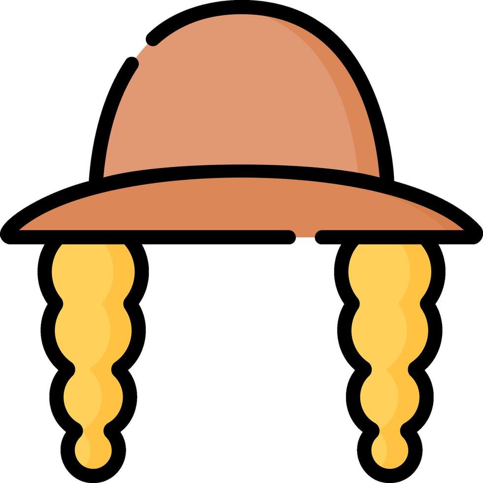 hat illustration design vector