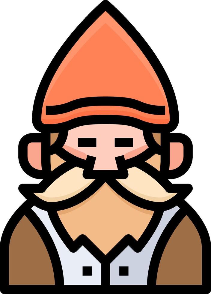 gnome illustration design vector