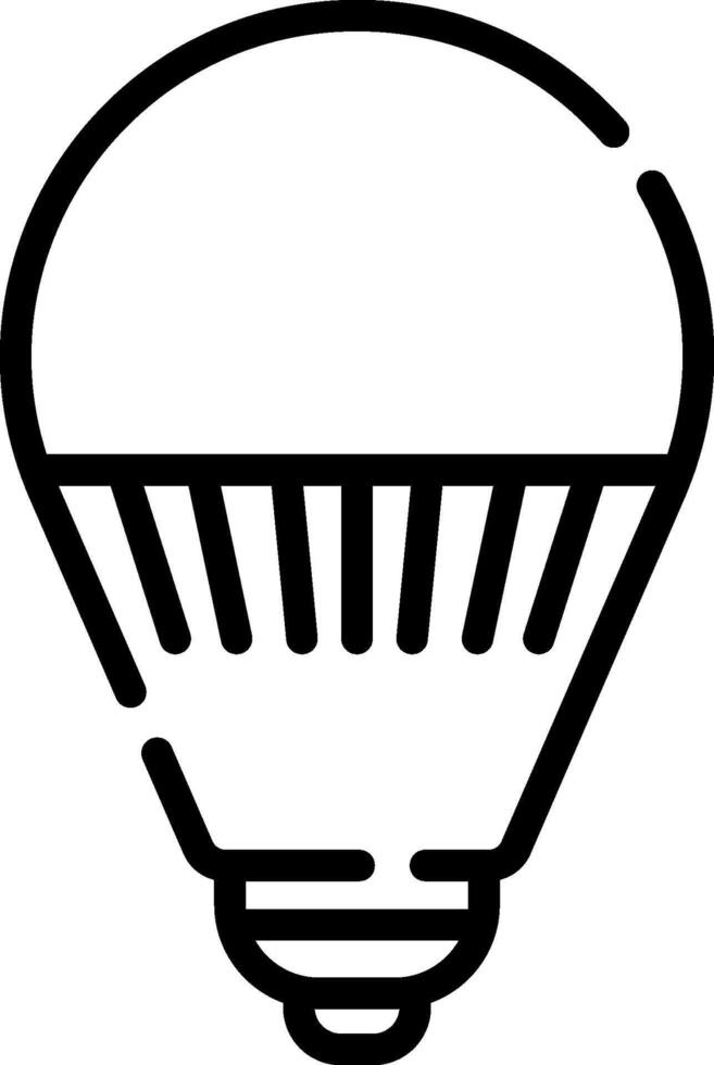 led lamp illustration design vector