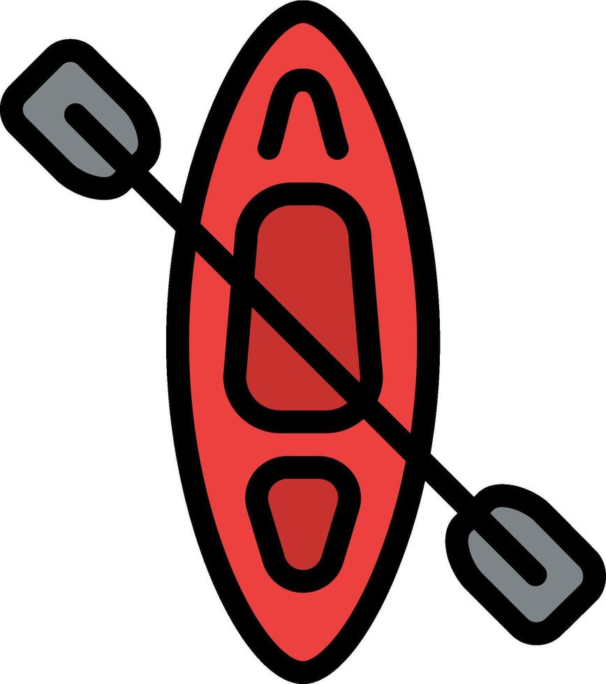 kayak illustration design vector