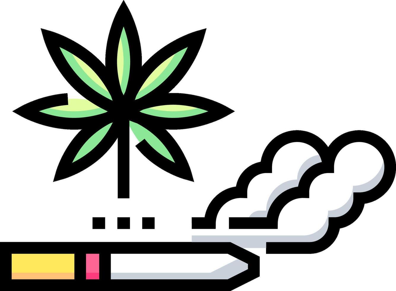 Marijuana illustration design vector